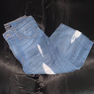 High waist Fashion Nova distressed Skinny Jeans